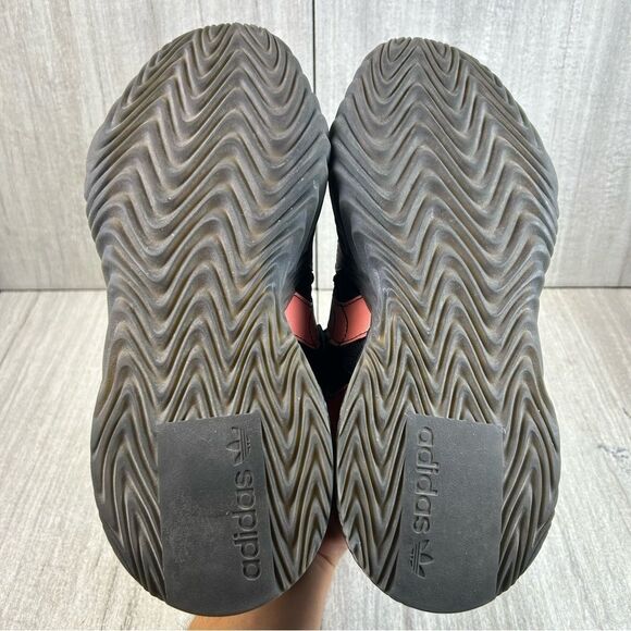 Adidas Sobakov 2.0 Core Black Solar Casual Sneakers ee5672 Men’s Size 8.5 - Picture 8 of 11